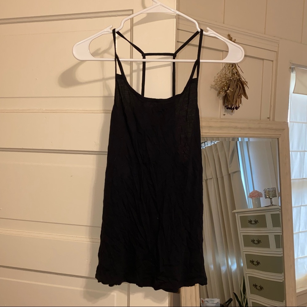 Black Pure Barre Beyond Yoga Tank